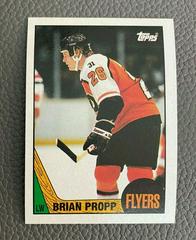 Brian Propp Hockey Cards 1987 Topps Prices