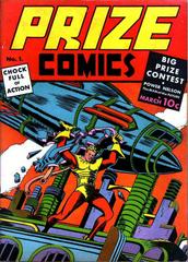 Prize Comics #1 (1940) Comic Books Prize Comics Prices
