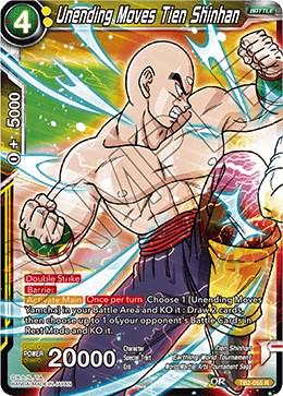 Unending Moves Tien Shinhan TB2-055 Dragon Ball Super World Martial Arts Tournament