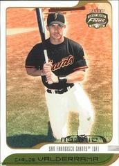 Carlos Valderrama Baseball Cards 2002 Fleer Focus JE Prices