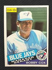 Bobby Cox Baseball Cards 1985 O Pee Chee Prices