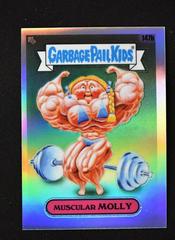 MUSCULAR MOLLY [Refractor] #147b 2021 Garbage Pail Kids Chrome Prices