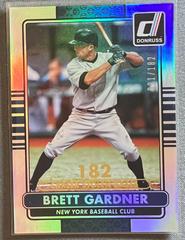 Brett Gardner [Career Stat Line] #127 Baseball Cards 2015 Donruss Prices