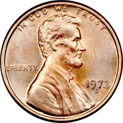 1972 S [PROOF] Coins Lincoln Memorial Penny Prices