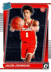 Jalen Johnson #181 Basketball Cards 2021 Panini Donruss Optic Prices