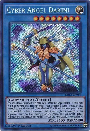 Cyber Angel Dakini DRL3-EN014 YuGiOh Dragons of Legend Unleashed