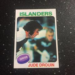 Jude Drouin Hockey Cards 1975 Topps Prices