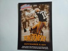 Tom Dempsey Football Cards 1997 Fleer Million Dollar Moments Prices