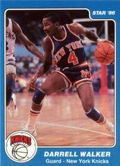Darrell Walker #172 Basketball Cards 1986 Star Prices
