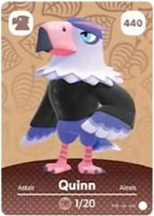 Quinn #440 [Animal Crossing Series 5] Amiibo Cards Prices