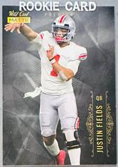 Justin Fields #MBC-2 Football Cards 2021 Wild Card Matte Prices
