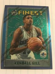 Kendall Gill #13 Basketball Cards 1995 Finest Prices
