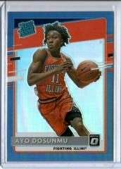 Ayo Dosunmu [Blue] #219 Basketball Cards 2021 Panini Chronicles Draft Picks Prices