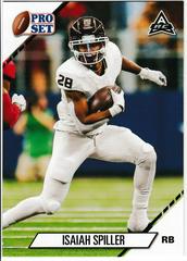 Isaiah Spiller [White] Football Cards 2021 Pro Set College Prices