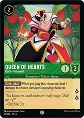 Queen of Hearts - Quick-Tempered #90 Lorcana Rise of the Floodborn Prices
