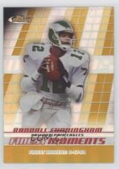 Randall Cunningham [Gold Refractor] #FM-RC Football Cards 2008 Topps Finest Moments Prices