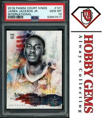 Jaren Jackson Jr. [International] Basketball Cards 2018 Panini Court Kings Prices