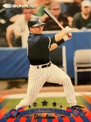 Chuck Knoblauch #196 Baseball Cards 1998 Donruss Prices