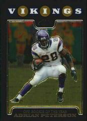 Adrian Peterson #TC164 Football Cards 2008 Topps Chrome Prices