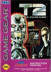 T2: The Arcade Game - Manual | T2 The Arcade Game Sega Game Gear