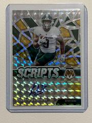 Kenneth Walker III [Gold] #SM-KWT Football Cards 2022 Panini Mosaic Draft Picks Scripts Autographs Prices