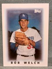 Bob Welch #48 Baseball Cards 1986 Topps Mini League Leaders Prices