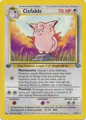 Clefable [1st Edition] #17 Prices | Pokemon Jungle | Pokemon Cards