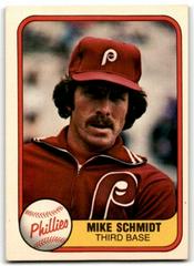 Mike Schmidt [Portrait] Baseball Cards 1981 Fleer Prices