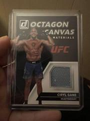 Ciryl Gane #OC-CGN Ufc Cards 2022 Panini Donruss UFC Octagon Canvas Materials Prices