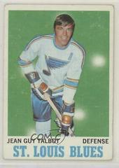 Jean Guy Talbot Hockey Cards 1970 Topps Prices