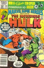 Marvel Super-Heroes #103 (1981) Comic Books Marvel Super-Heroes Prices