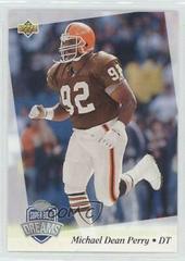 Michael Dean Perry #29 Football Cards 1993 Upper Deck NFL Experience Prices