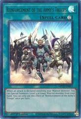 Reinforcement of the Army's Troops MP22-EN051 YuGiOh 2022 Tin of the Pharaoh's Gods Mega Pack Prices