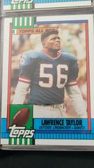 Lawrence Taylor Football Cards 1990 Topps Traded Prices