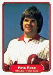 Pete Rose #256 Baseball Cards 1982 Fleer Prices