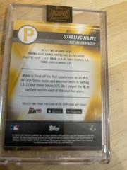 Back | Starling Marte Baseball Cards 2022 Topps Archives Signature Series Active Player Edition