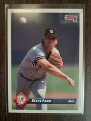 Steve Farr #21 Baseball Cards 1993 Donruss Prices