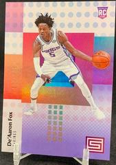 DE'Aaron Fox [Purple] #148 Basketball Cards 2017 Panini Status Prices