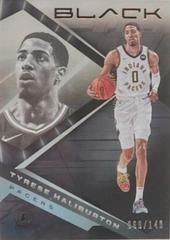 Tyrese Haliburton #27 Basketball Cards 2021 Panini Black Prices