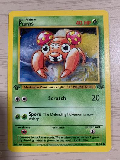 Paras [1st Edition] #59 photo