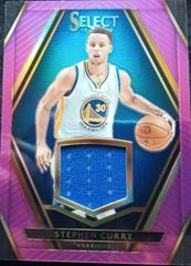 Stephen Curry [Purple Prizm] #36 Basketball Cards 2015 Panini Select Swatches Prices