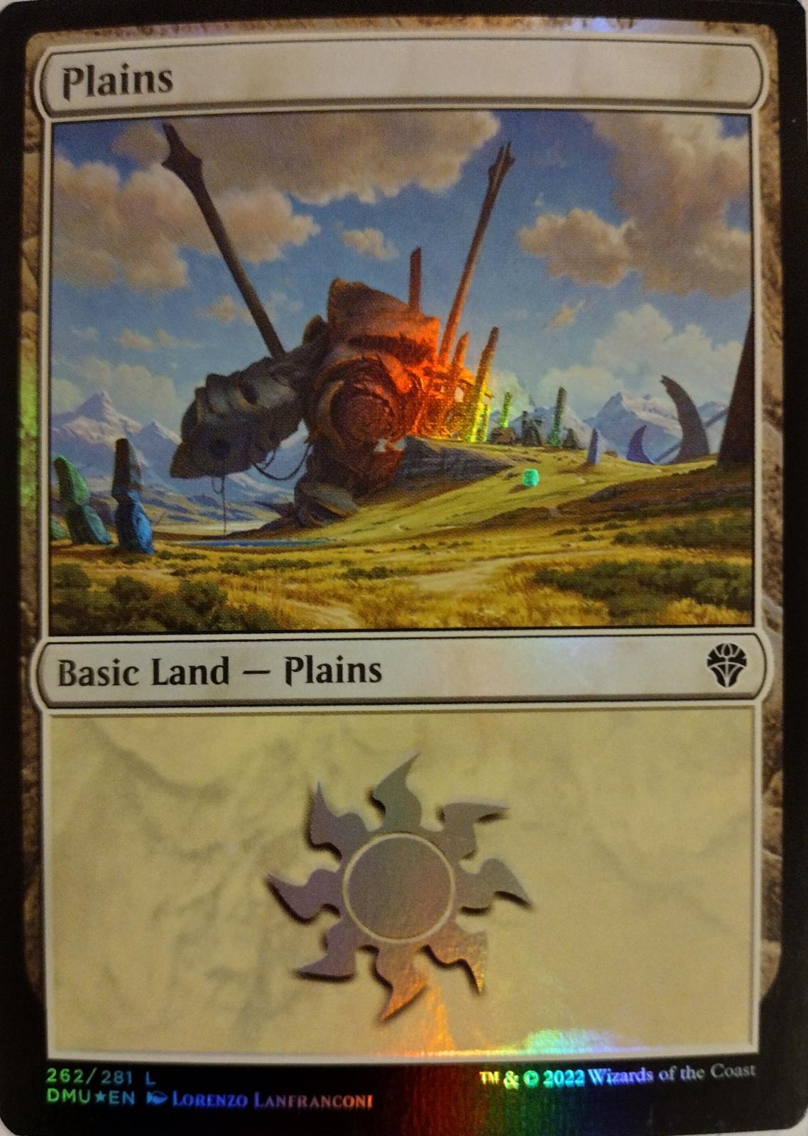 Plains [Foil] #262 Magic Dominaria United