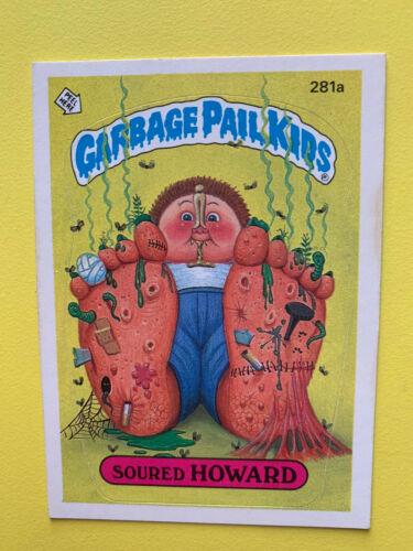 Soured HOWARD #281a Prices | 1987 Garbage Pail Kids | GPK Cards