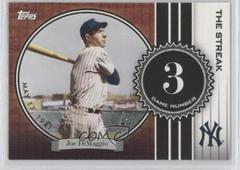 Joe DiMaggio #JD3 Baseball Cards 2007 Topps DiMaggio Streak Prices