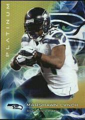 Marshawn Lynch [Gold] #91 Football Cards 2015 Topps Platinum Prices