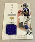 Daunte Culpepper Football Cards 2001 Upper Deck Pros & Prospects Game Jersey Prices