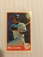 Mike Stanley #29 Baseball Cards 1995 Fleer Panini Stickers Prices