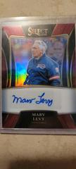 Marv Levy [Red] #SSP-MLE Football Cards 2021 Panini Select Signatures Select Prices