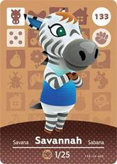 Savannah #133 [Animal Crossing Series 2] Amiibo Cards Prices