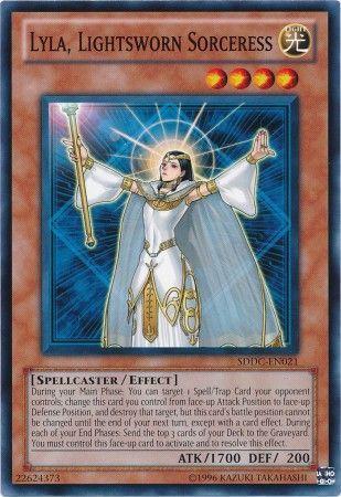 Lyla, Lightsworn Sorceress SDDC-EN021 YuGiOh Structure Deck: Dragons Collide